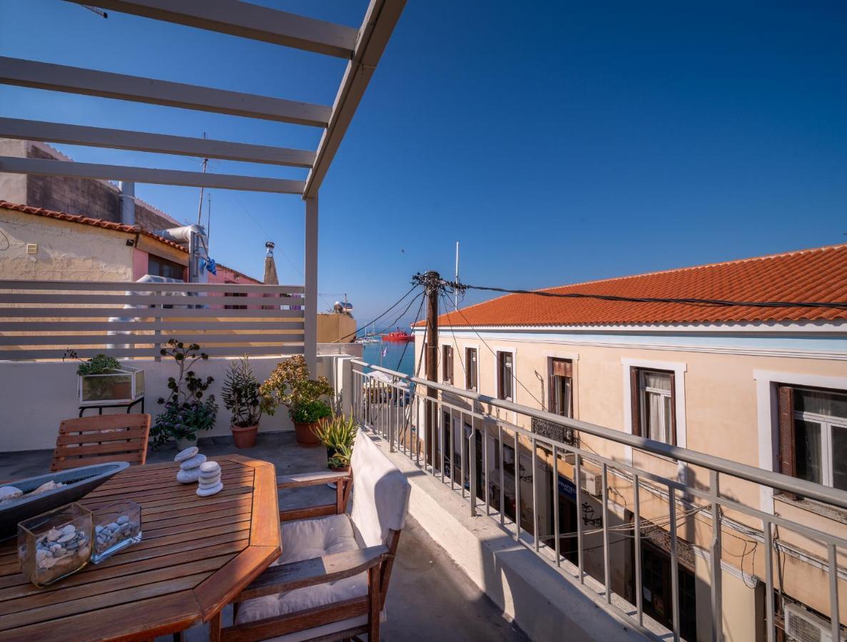 The Roof - Flat Sea View In Aegina Town公寓 外观 照片