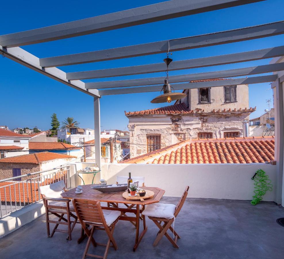 The Roof - Flat Sea View In Aegina Town公寓 外观 照片