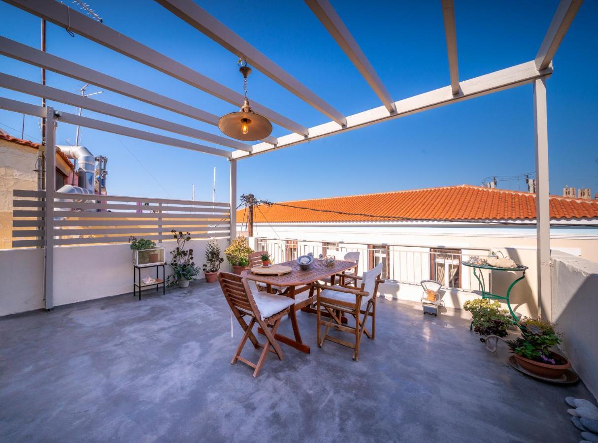 The Roof - Flat Sea View In Aegina Town公寓 外观 照片
