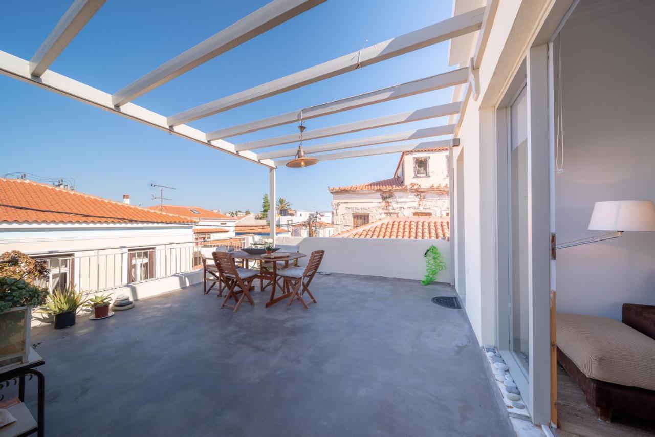 The Roof - Flat Sea View In Aegina Town公寓 外观 照片